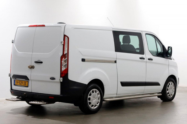 Ford Transit Custom 2.0 TDCI 130pk E6 L2H1 Trend D.C. Airco/Inrichting/230V Trekhaak 2800kg 11-2017