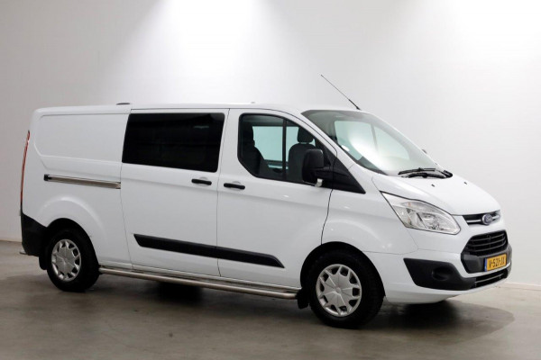 Ford Transit Custom 2.0 TDCI 130pk E6 L2H1 Trend D.C. Airco/Inrichting/230V Trekhaak 2800kg 11-2017