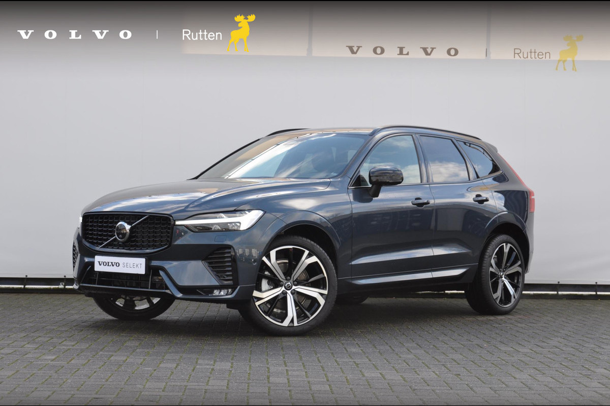 Volvo XC60 B4 197PK Automaat R-Design /Google infotaimentsysteem / Stoel en stuurverwarming/ Elektrische achterklep/ Keyless entry/Adaptieve koplampen/ Parkeersensoren met 360 Camera/ Adaptieve cruise control/ Elektrische stoel met geheugen/ Apple CarPlay