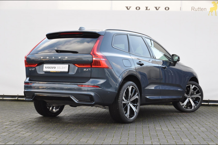 Volvo XC60 B4 197PK Automaat R-Design /Google infotaimentsysteem / Stoel en stuurverwarming/ Elektrische achterklep/ Keyless entry/Adaptieve koplampen/ Parkeersensoren met 360 Camera/ Adaptieve cruise control/ Elektrische stoel met geheugen/ Apple CarPlay