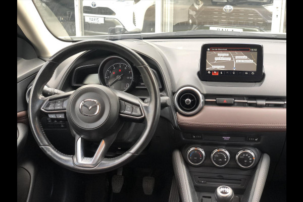 Mazda CX-3 2.0 SKYACTIV-G GT-Luxury Automaat | Trekhaak, Leer, Dodehoekherkenning, Keyless, 18inch, Head up display, Stoelverwarming