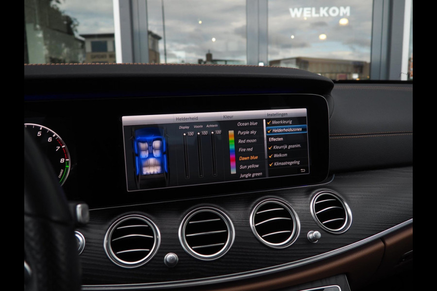 Mercedes-Benz E-Klasse 300 e Business AMG / Ambient / 360 camera / CarPlay / Night / Blindspot / Bruin leder / DAB+