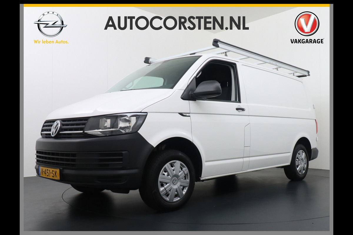 Volkswagen Transporter 2.0TDI L1H1 Airco Trekhaak Bluetooth PDC Schuifdeur Euro 6 Betonplex 3-Zits Imperiaal Comfortline