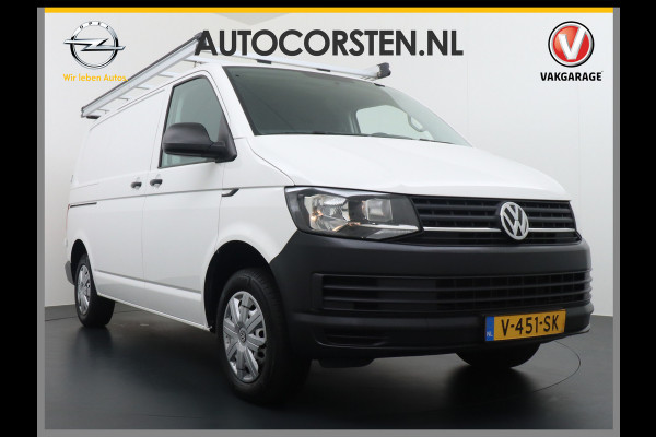 Volkswagen Transporter 2.0TDI L1H1 Airco Trekhaak Bluetooth PDC Schuifdeur Euro 6 Betonplex 3-Zits Imperiaal Comfortline