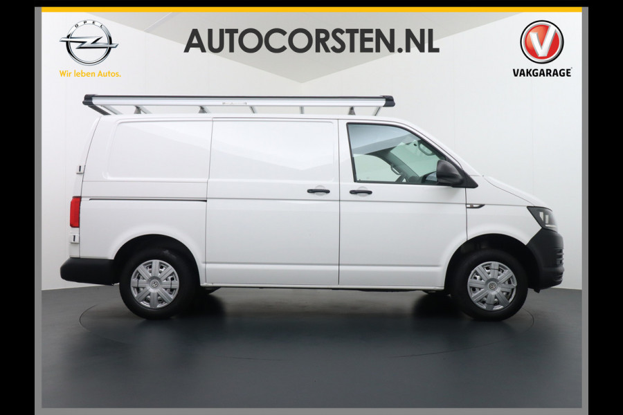 Volkswagen Transporter 2.0TDI L1H1 Airco Trekhaak Bluetooth PDC Schuifdeur Euro 6 Betonplex 3-Zits Imperiaal Comfortline