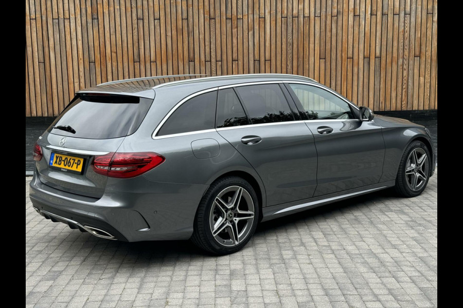 Mercedes-Benz C-Klasse Estate 180 AMG-styling | Navigatie | LED | Rondomzicht camera | Leer/alcantara bekleding | Getint glas | Parkeersensoren voor en