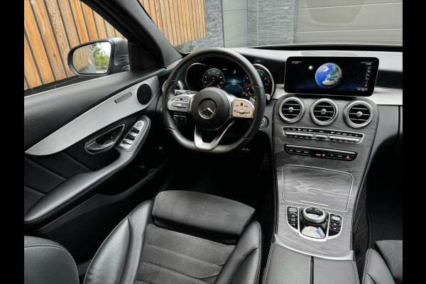 Mercedes-Benz C-Klasse Estate 180 AMG-styling | Navigatie | LED | Rondomzicht camera | Leer/alcantara bekleding | Getint glas | Parkeersensoren voor en