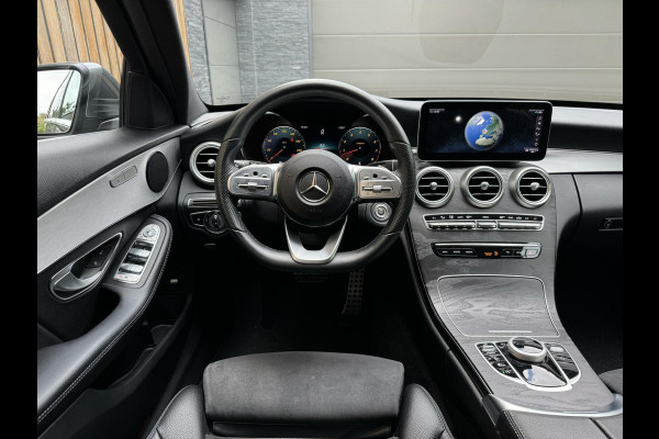 Mercedes-Benz C-Klasse Estate 180 AMG-styling | Navigatie | LED | Rondomzicht camera | Leer/alcantara bekleding | Getint glas | Parkeersensoren voor en