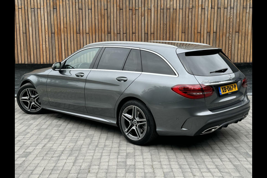 Mercedes-Benz C-Klasse Estate 180 AMG-styling | Navigatie | LED | Rondomzicht camera | Leer/alcantara bekleding | Getint glas | Parkeersensoren voor en