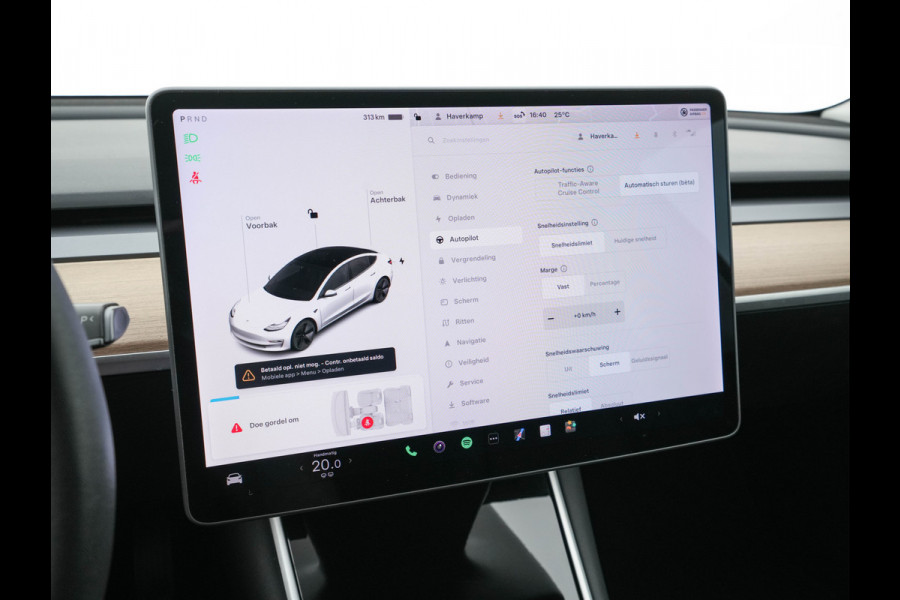 Tesla Model 3 Standard RWD Plus 60 kWh [ 3-Fase ] (INCL-BTW) Aut. *PANO | AUTO-PILOT | NAPPA-FULL-LEATHER| KEYLESS | FULL-LED | MEMORY-PACK | SURROUND-VIEW | DAB | APP-CONNECT | VIRTUAL-COCKPIT | LANE-ASSIST | COMFORT-SEATS | 18"ALU*