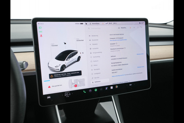 Tesla Model 3 Standard RWD Plus 60 kWh [ 3-Fase ] (INCL-BTW) Aut. *PANO | AUTO-PILOT | NAPPA-FULL-LEATHER| KEYLESS | FULL-LED | MEMORY-PACK | SURROUND-VIEW | DAB | APP-CONNECT | VIRTUAL-COCKPIT | LANE-ASSIST | COMFORT-SEATS | 18"ALU*