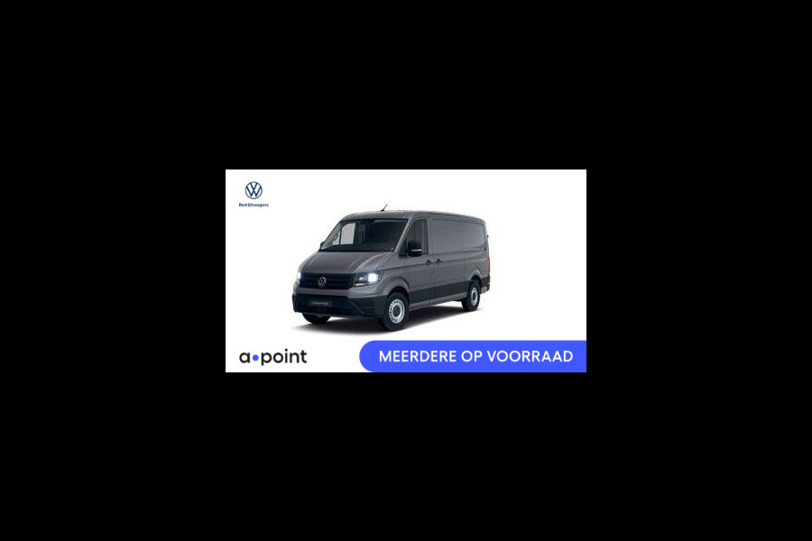 Volkswagen Crafter Trendline L3 2.0 TDI EU6 140 pk GVW 3.0T Zijschuifdeur links en rechts, Camera achter!!