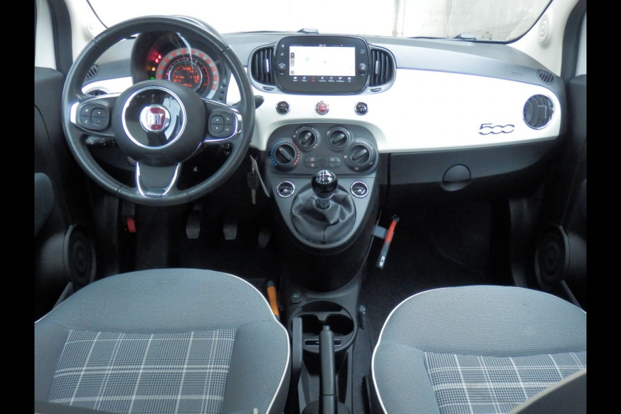 Fiat 500 85pk | Lounge | Airco | Navigatie | Mistlampen voor |