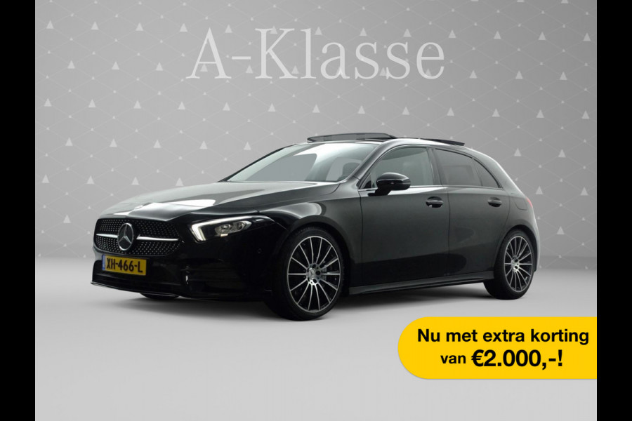 Mercedes-Benz A-Klasse 180 AMG Night Edition Aut- Panodak I Xenon led I CarPlay I Alcantara sport interieur I Camera I Park Assist