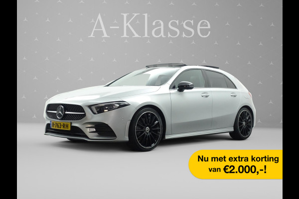 Mercedes-Benz A-Klasse 220 AMG Launch Edition Premium Plus Aut- Burmester Audio I  Memory Seats I  360 Camera I  Panodak I sfeerverlichting I Led