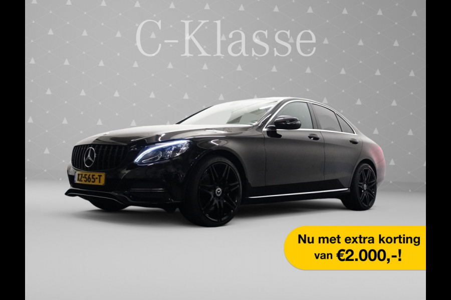 Mercedes-Benz C-Klasse 350 e Amg Prestige Aut- INCL BTW I Xenon Led I Sport Leder I Burmester I Camera I Stoelverwarming I Standkachel