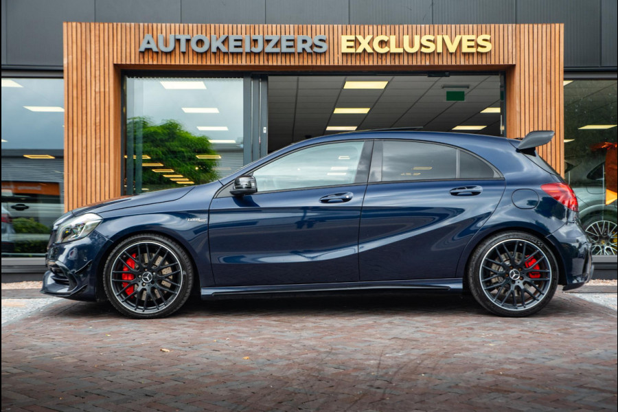 Mercedes-Benz A-Klasse AMG 45 4MATIC Aeropack Panoramadak Schaalstoelen Adapt. Cruise Keyless