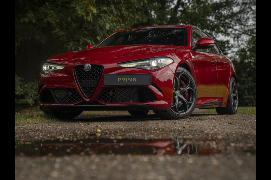 Alfa Romeo Giulia 2.9 V6 Quadrifoglio | Rosso Competizione | CarPlay | Adapt. cruise