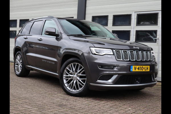 Jeep Grand Cherokee 3.0 CRD 251pk Euro 6 Grijs Kenteken Summit - Pano - ACC - Clima