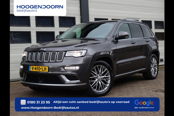 Jeep Grand Cherokee 3.0 CRD 251pk Euro 6 Grijs Kenteken Summit - Pano - ACC - Clima