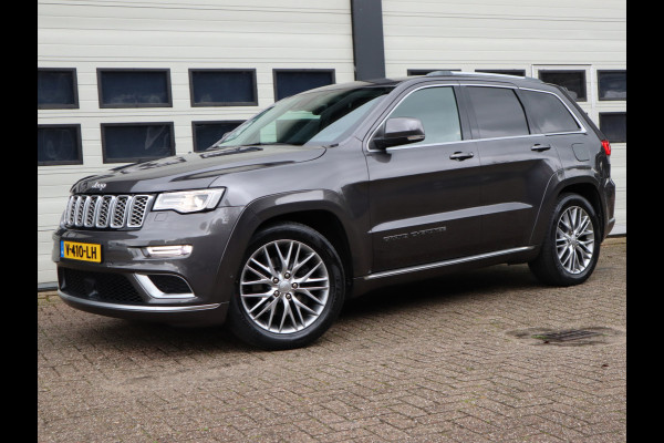 Jeep Grand Cherokee 3.0 CRD 251pk Euro 6 Grijs Kenteken Summit - Pano - ACC - Clima