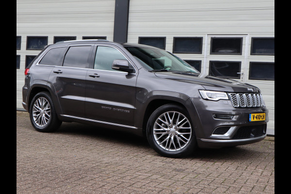 Jeep Grand Cherokee 3.0 CRD 251pk Euro 6 Grijs Kenteken Summit - Pano - ACC - Clima