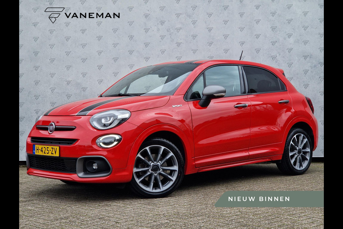 Fiat 500X 1.3 GSE Sport | Stoelverwarming | Clima | Cruise | DAB | Camera | Navi | Apple Carplay / Android Auto |