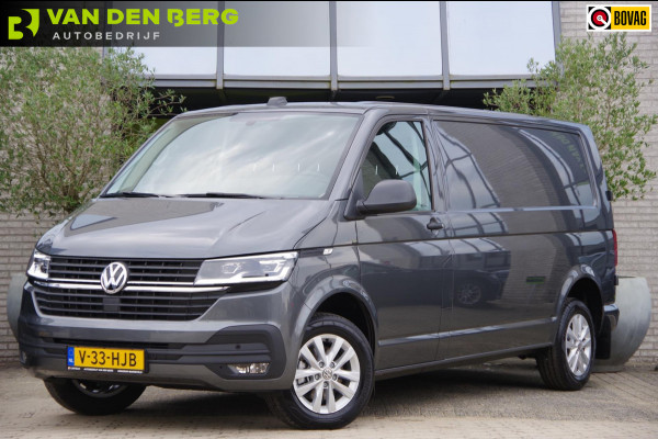 Volkswagen Transporter 2.0 TDI L2 30, 3-ZITS, 150PK AUT. LED, TREKHAAK, CAMERA, APPLE CARPLAY, STOELVERWARMING, STANDKACHEL, AIRCO