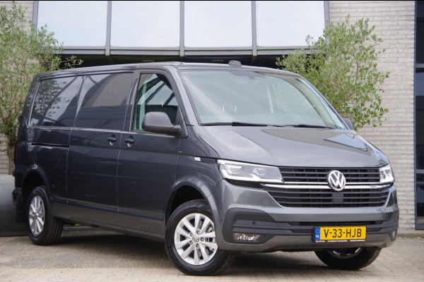 Volkswagen Transporter 2.0 TDI L2 30, 3-ZITS, 150PK AUT. LED, TREKHAAK, CAMERA, APPLE CARPLAY, STOELVERWARMING, STANDKACHEL, AIRCO