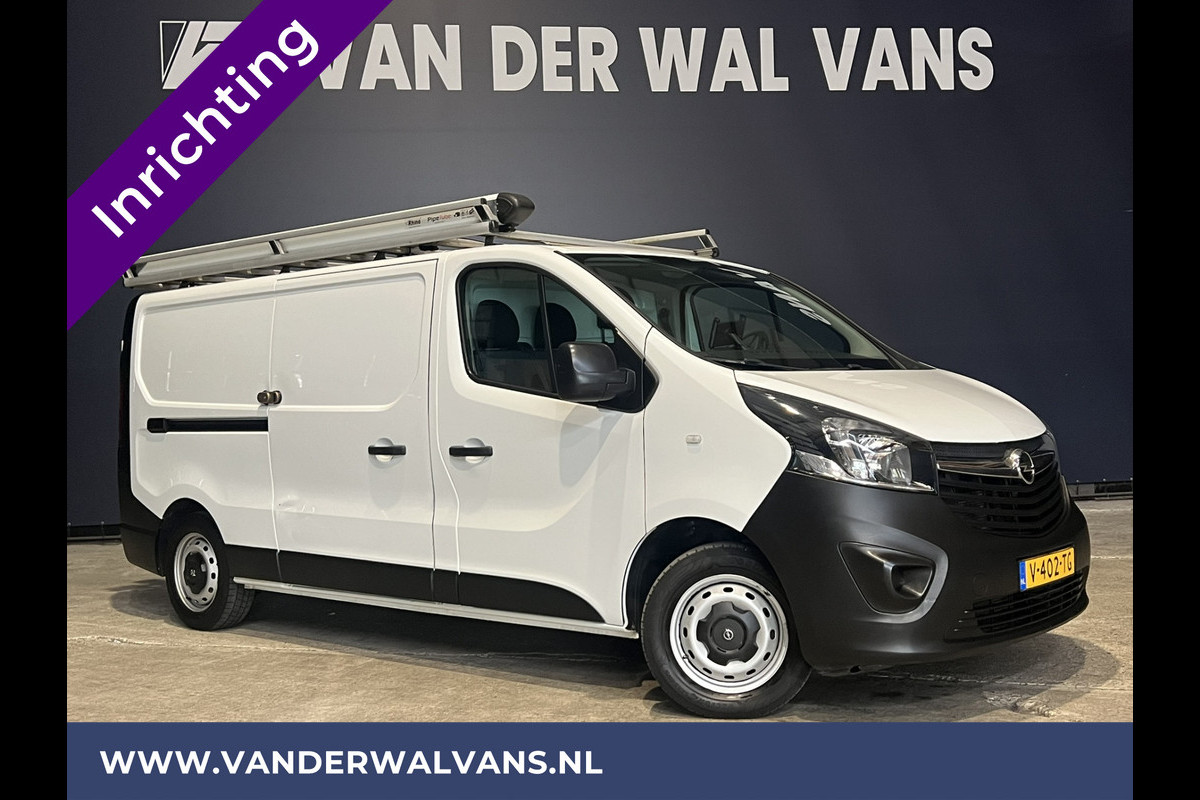 Opel Vivaro 1.6 CDTI L2H1 inrichting Euro6 Airco | Cruisecontrol | LED | Imperiaal | Parkeersensoren Trekhaak, Bijrijdersbank