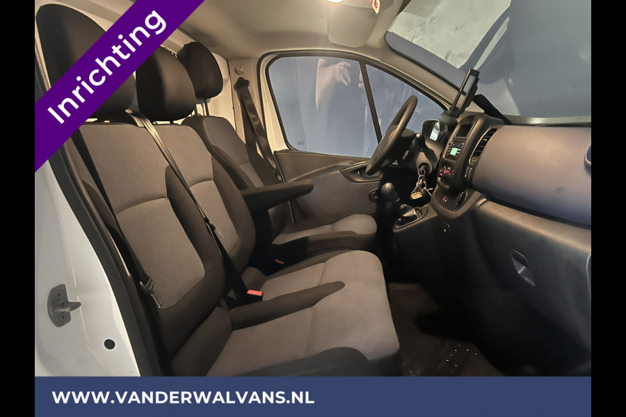 Opel Vivaro 1.6 CDTI L2H1 inrichting Euro6 Airco | Cruisecontrol | LED | Imperiaal | Parkeersensoren Trekhaak, Bijrijdersbank