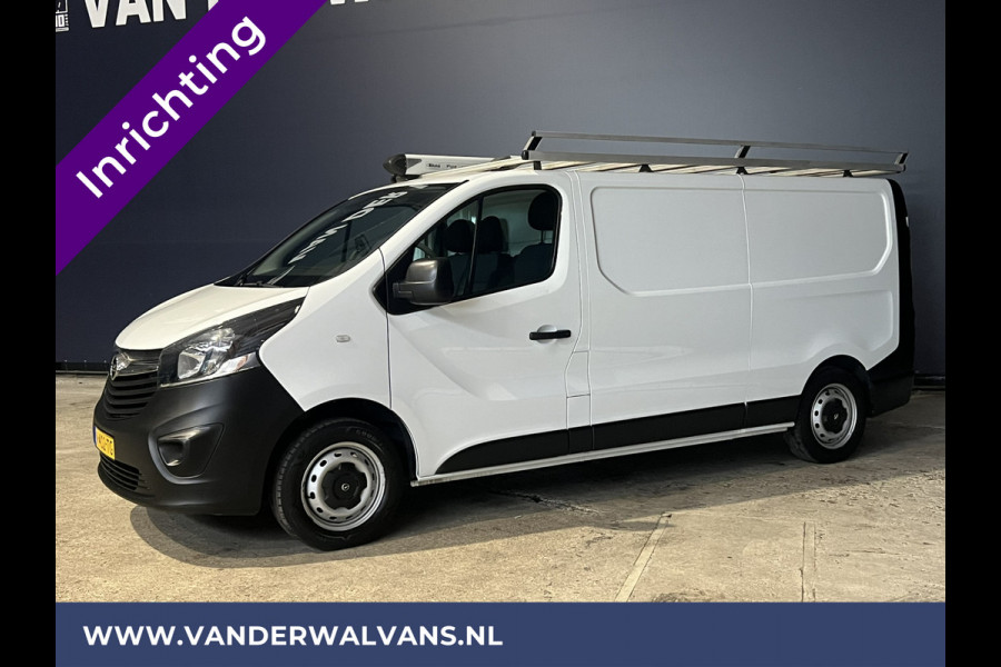 Opel Vivaro 1.6 CDTI L2H1 inrichting Euro6 Airco | Cruisecontrol | LED | Imperiaal | Parkeersensoren Trekhaak, Bijrijdersbank