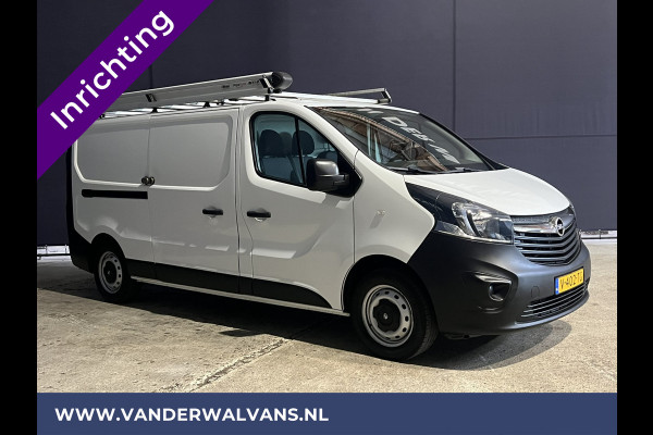 Opel Vivaro 1.6 CDTI L2H1 inrichting Euro6 Airco | Cruisecontrol | LED | Imperiaal | Parkeersensoren Trekhaak, Bijrijdersbank