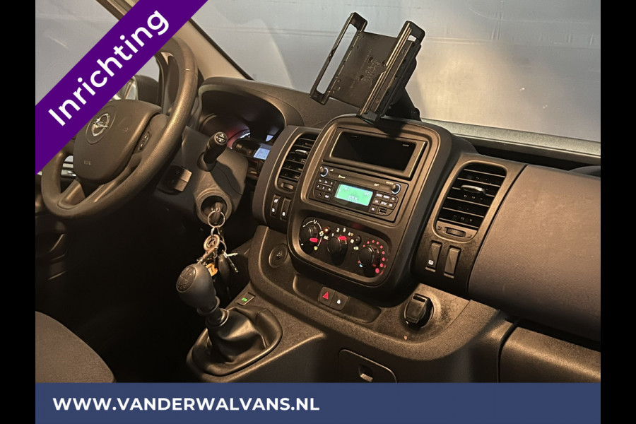 Opel Vivaro 1.6 CDTI L2H1 inrichting Euro6 Airco | Cruisecontrol | LED | Imperiaal | Parkeersensoren Trekhaak, Bijrijdersbank