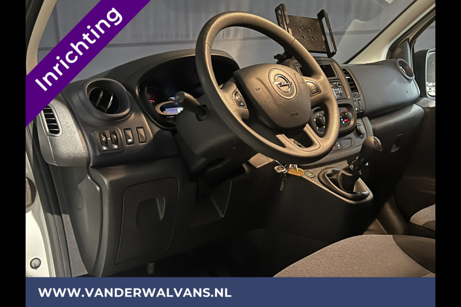 Opel Vivaro 1.6 CDTI L2H1 inrichting Euro6 Airco | Cruisecontrol | LED | Imperiaal | Parkeersensoren Trekhaak, Bijrijdersbank