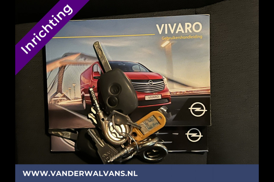 Opel Vivaro 1.6 CDTI L2H1 inrichting Euro6 Airco | Cruisecontrol | LED | Imperiaal | Parkeersensoren Trekhaak, Bijrijdersbank