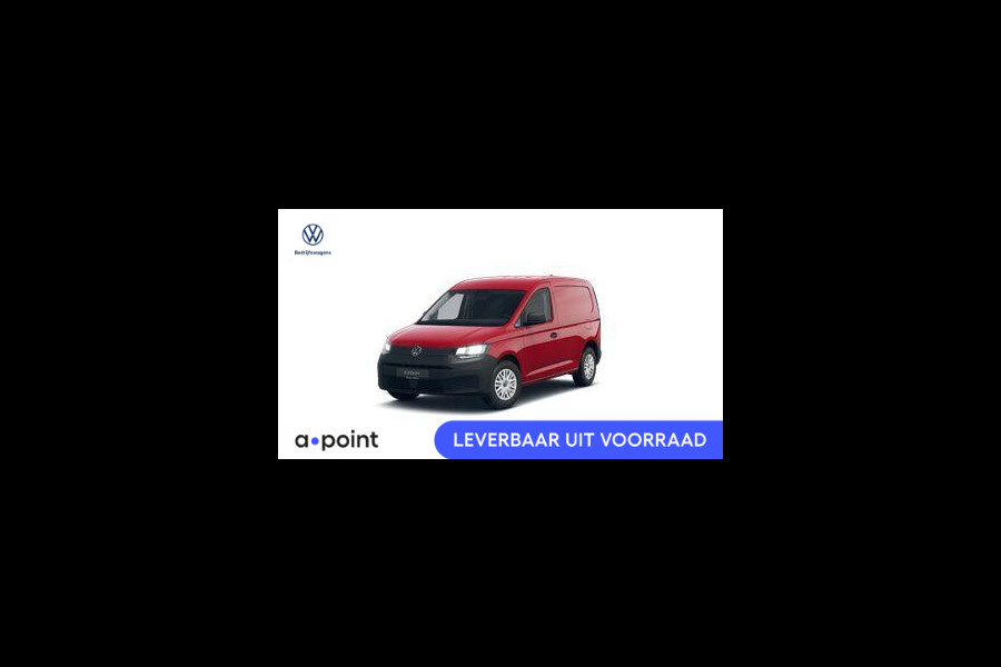 Volkswagen Caddy Trend 2.0 TDI EU6 102 pk) 6-bak Mooi rood is niet lelijk!! VOORRAAD!!