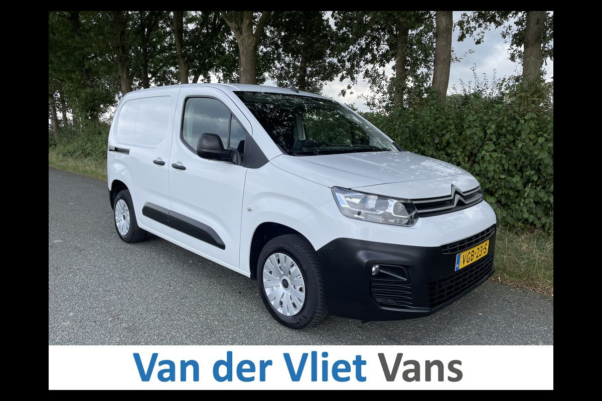 Citroën Berlingo 1.5 BlueHDI E6 102pk Club 3-Zits Lease €230 p/m Airco, Navi, PDC, Cruise controle, Trekhaak, onderhoudshistorie aanwezig