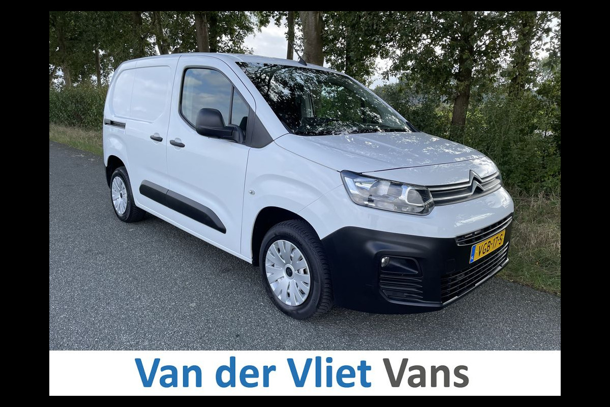 Citroën Berlingo 1.5 BlueHDI E6 102pk Club 3-Zits Lease €210 p/m Airco, Navi, PDC, Cruise controle, onderhoudshistorie aanwezig