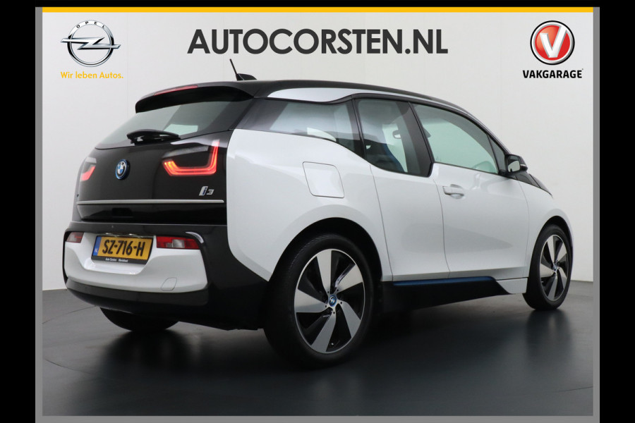 BMW i3 I-Performance 94Ah 33 kWh Ecc Navi Camera Stoelverwarming Cruise Control 19"Lmv Bluetooth Warmtepomp Comfort pack advance File-assistent Parkeer-assistent PDC-V+A