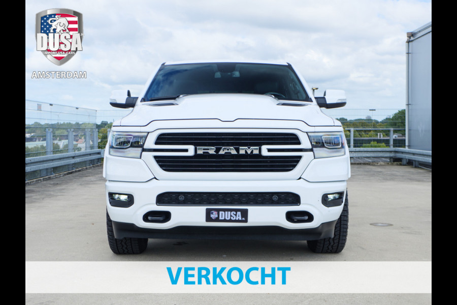 Dodge Ram 1500 | Laramie Sport | 5.7 V8 | 4x4 | Crew Cab | Huif | LPG | Luchtvering Nieuw Binnen!