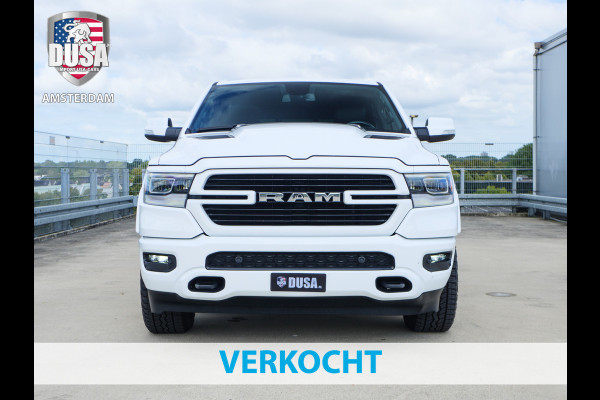 Dodge Ram 1500 | Laramie Sport | 5.7 V8 | 4x4 | Crew Cab | Huif | LPG | Luchtvering Nieuw Binnen!