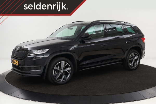 Škoda Kodiaq 1.5 TSI SportLine 7-persoons | Trekhaak | Adaptive cruise | Stoelverwarming | Camera | Canton | Alcantara | Memory | Carplay | Full LED | Keyless | Navigatie