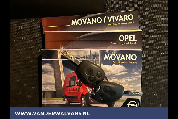 Opel Movano 2.3 CDTI L2H2 Euro6 Airco | Navigatie | Cruisecontrol | Parkeersensoren Bijrijdersbank, 2500kg trekvermogen