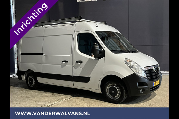 Opel Movano 2.3 CDTI 146pk L2H2 inrichting Euro6 Airco | Imperiaal | Omvormer | Camera 2500kg Trekhaak, Navigatie, Cruisecontrol, Parkeersensoren, Bijrijdersbank