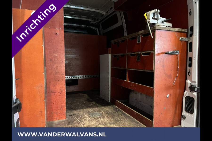 Opel Movano 2.3 CDTI 146pk L2H2 inrichting Euro6 Airco | Imperiaal | Omvormer | Camera | 2500kg Trekhaak Navigatie, Cruisecontrol, Parkeersensoren, Bijrijdersbank