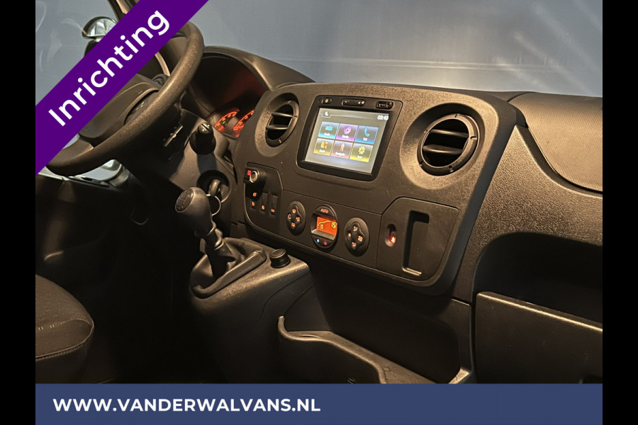 Opel Movano 2.3 CDTI 146pk L2H2 inrichting Euro6 Airco | Imperiaal | Omvormer | Camera | 2500kg Trekhaak Navigatie, Cruisecontrol, Parkeersensoren, Bijrijdersbank