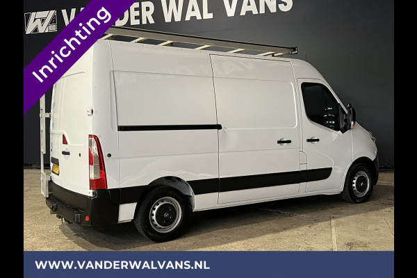 Opel Movano 2.3 CDTI 146pk L2H2 inrichting Euro6 Airco | Imperiaal | Omvormer | Camera 2500kg Trekhaak, Navigatie, Cruisecontrol, Parkeersensoren, Bijrijdersbank