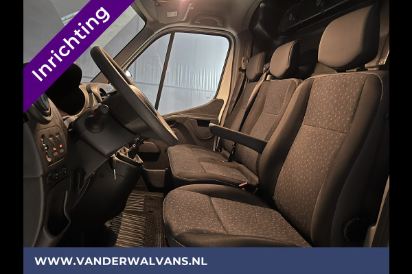 Opel Movano 2.3 CDTI 146pk L2H2 inrichting Euro6 Airco | Imperiaal | Omvormer | Camera | 2500kg Trekhaak Navigatie, Cruisecontrol, Parkeersensoren, Bijrijdersbank