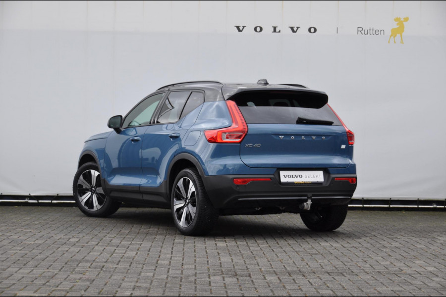 Volvo XC40 231PK Automaat Recharge Plus 70 kWh / Adaptive cruise control / Pilot assist / BLIS / Stoel en stuur verwarming / Elektrische achterklep / Parkeersensoren met camera / Google infotainment /